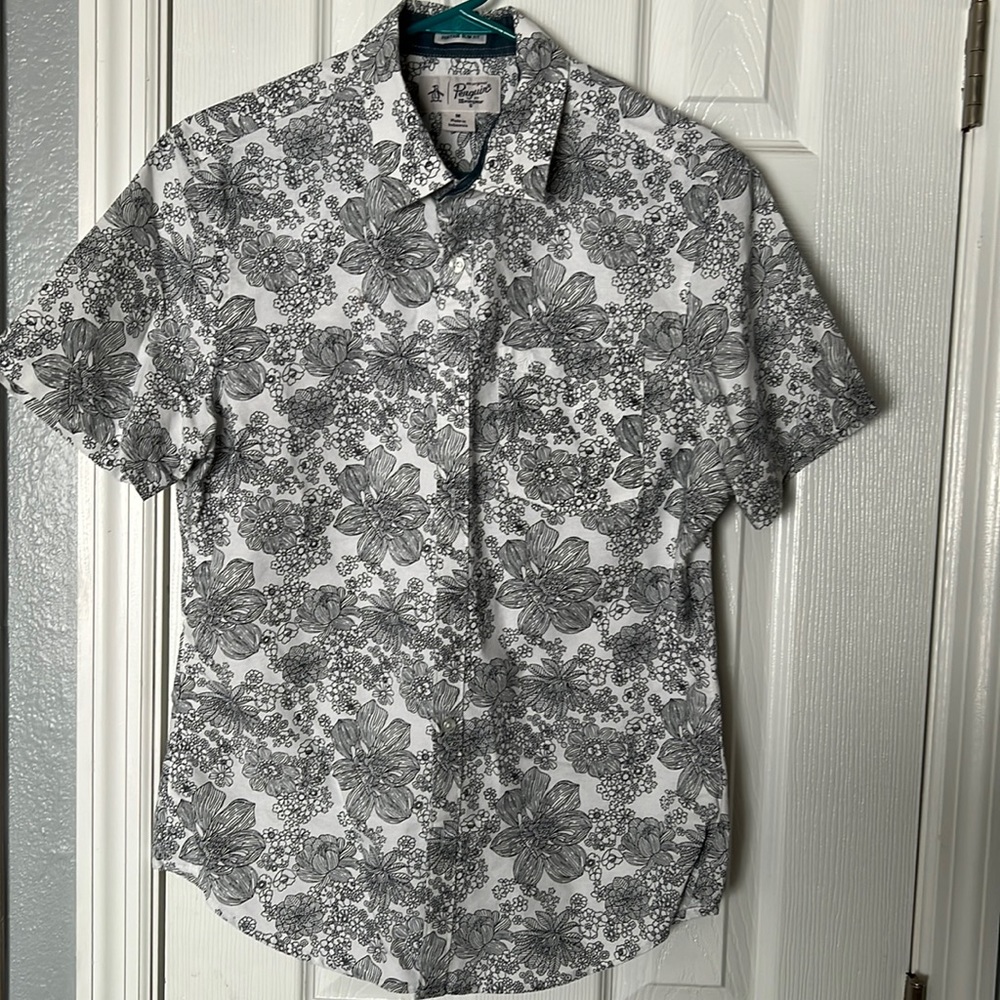 Penguin Slim Fit Medium Button Down